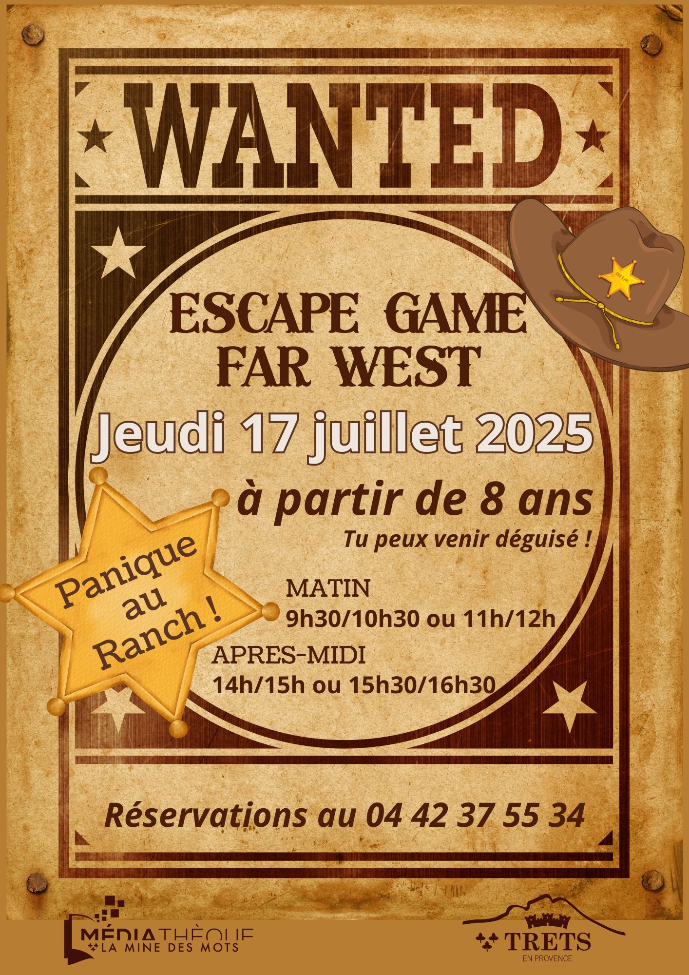 Affiche escape game